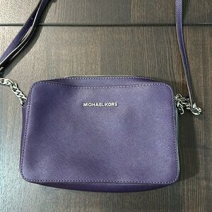 Michael Kors purple purse